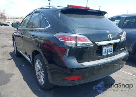 2013 Lexus Rx 350 from USA, damaged, VIN 2T2ZK1BA5DC119523